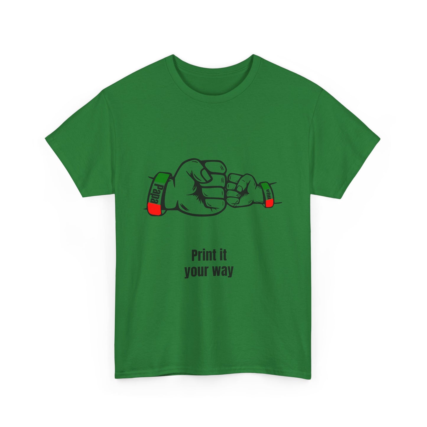 Papa & Hija tri-color Mexico Unisex Heavy Cotton Tee