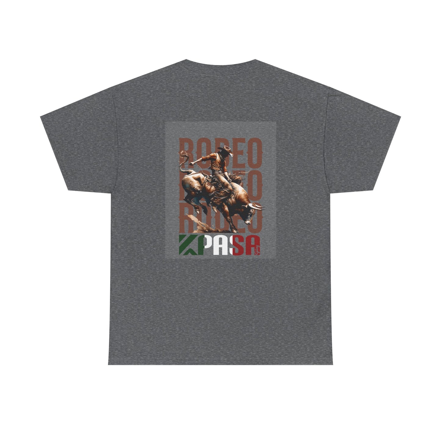 KPASA GUEY tri-color Mexico Unisex Heavy Cotton Tee, Print front and Back