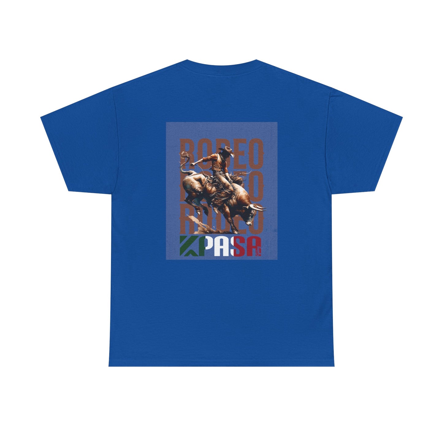 KPASA GUEY tri-color Mexico Unisex Heavy Cotton Tee, Print front and Back