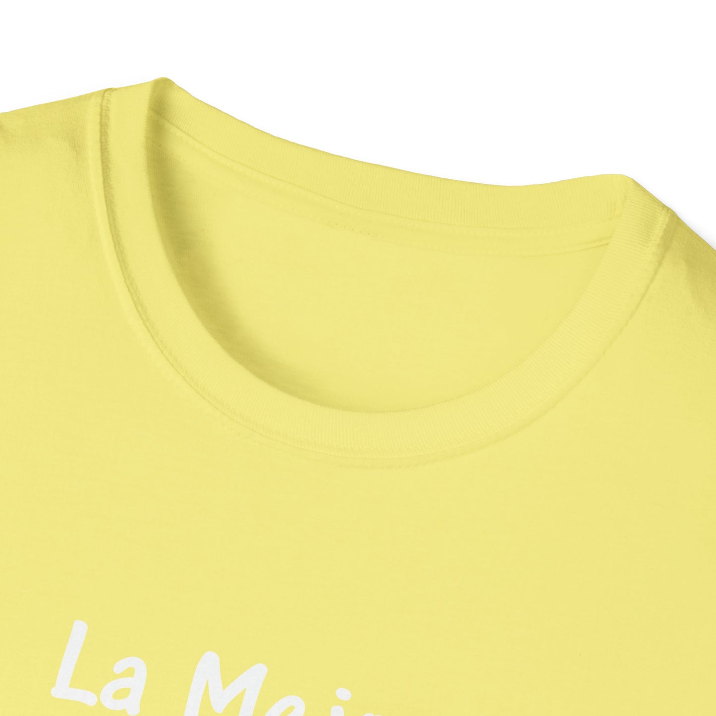 La Mejor Mama Unisex Softstyle T-Shirt. Print Front Only