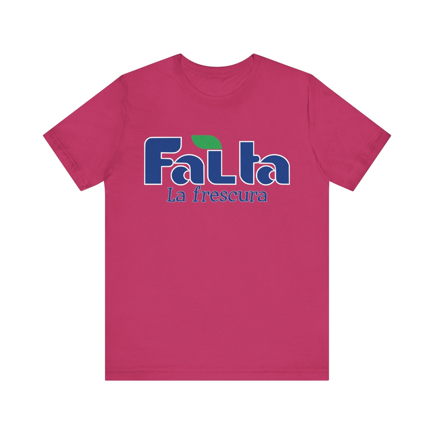 Eco-Friendly Unisex Tee - 'Falta La Frescura' Graphic, Casual Wear, Gift for Nature Lovers, Summer Fashion, funny