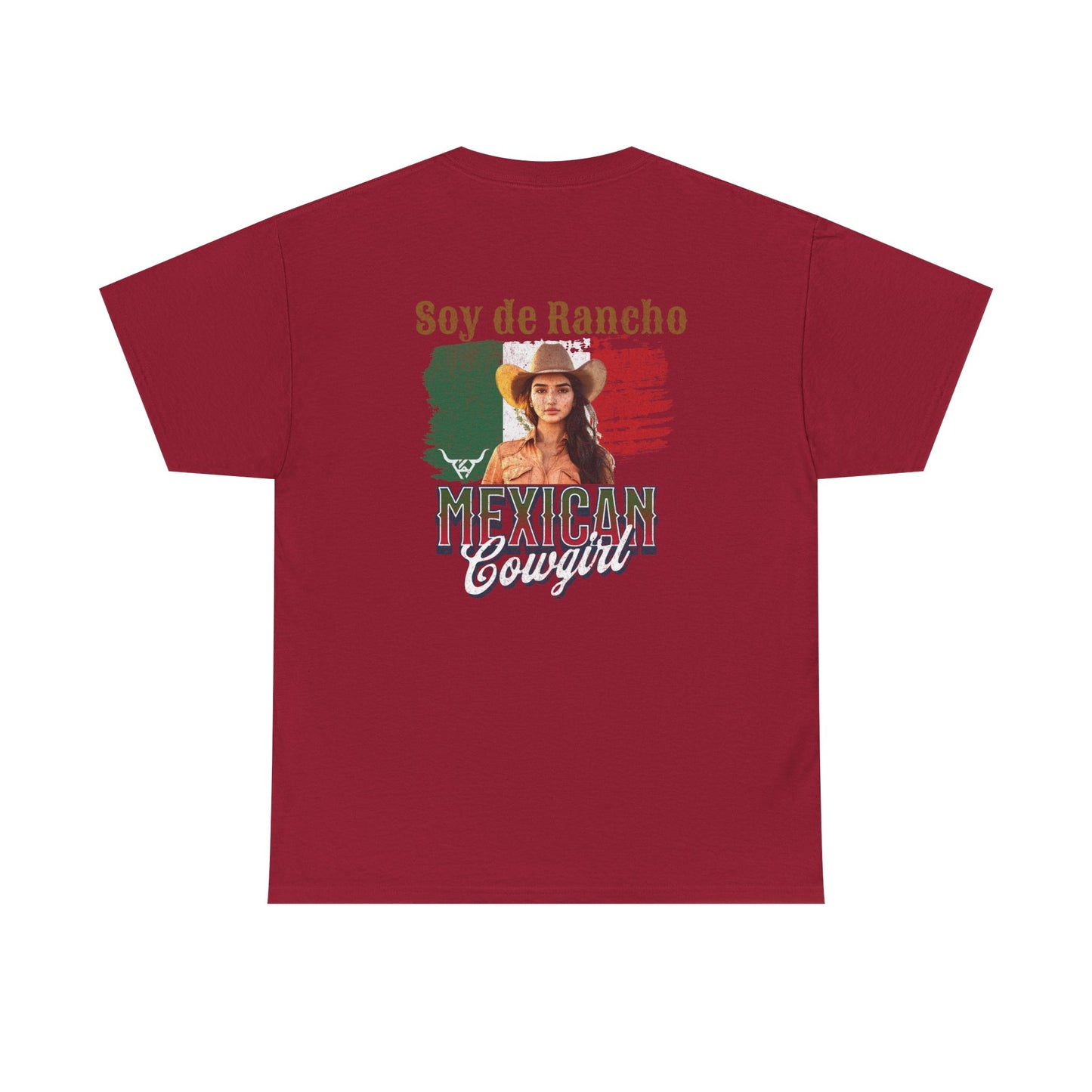 Soy de Rancho KPASA GUEY Heavy Cotton Tee, Moda con Sabor a Rancho, Front & Back