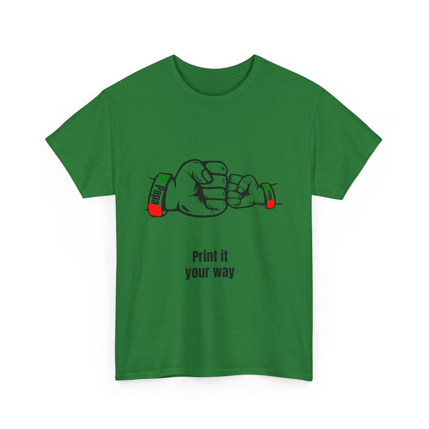 Papa & Hija tri-color Mexico Unisex Heavy Cotton Tee