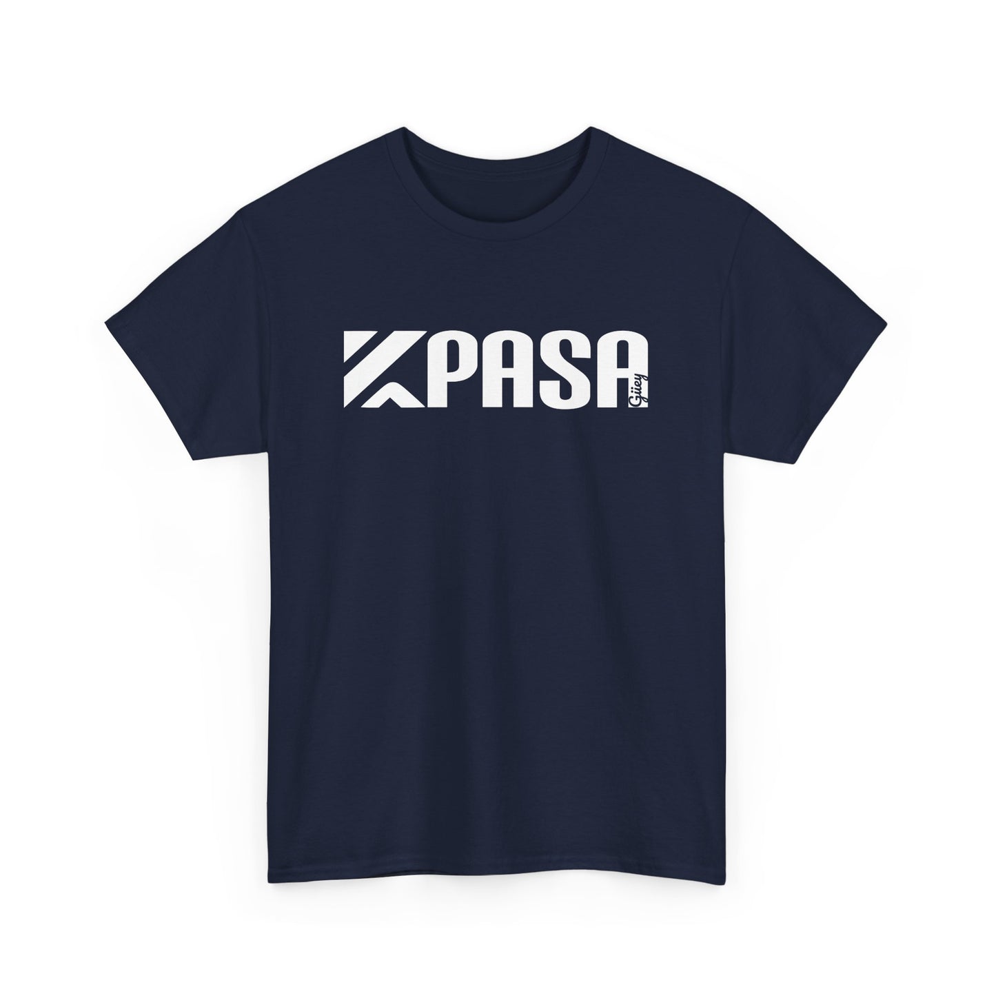 KPASA GUEY white design Unisex Heavy Cotton Tee, Moda con Sabor a Rancho, Front Only