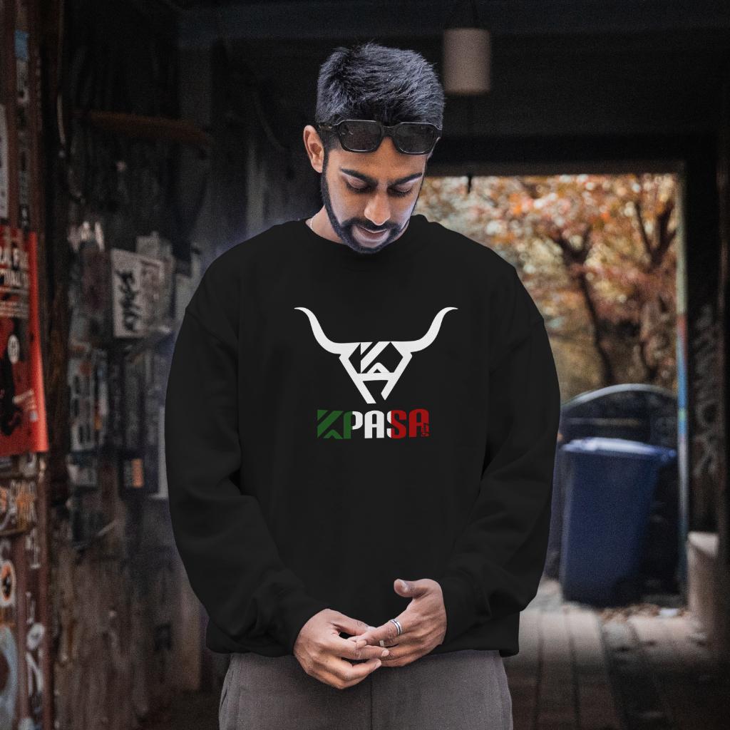 KPASA Guey, Tricolor Graphic Long Sleeve Tee - Unisex, Casual Wear, Perfect for Sports Fans, Gift Idea, Everyday Comfort