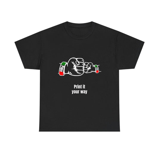 Papa & Hijo tri-color Mexico Unisex Heavy Cotton Tee