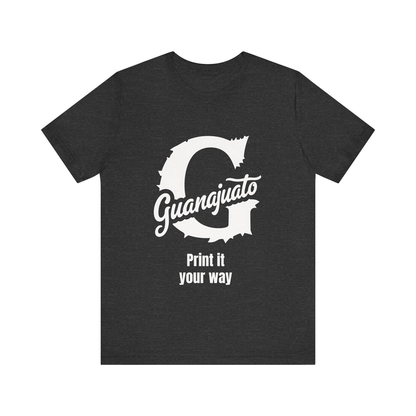Guanjuato Graphic Tee, Unisex Jersey T-Shirt for Travelers, Summer Fashion Shirt, Birthday Gift, Casual Wear