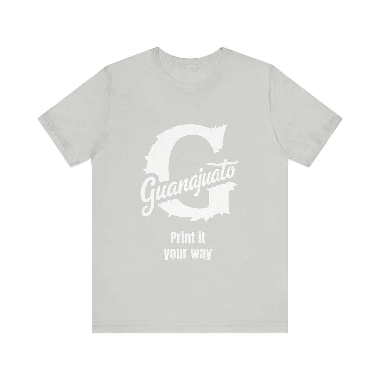 Guanjuato Graphic Tee, Unisex Jersey T-Shirt for Travelers, Summer Fashion Shirt, Birthday Gift, Casual Wear