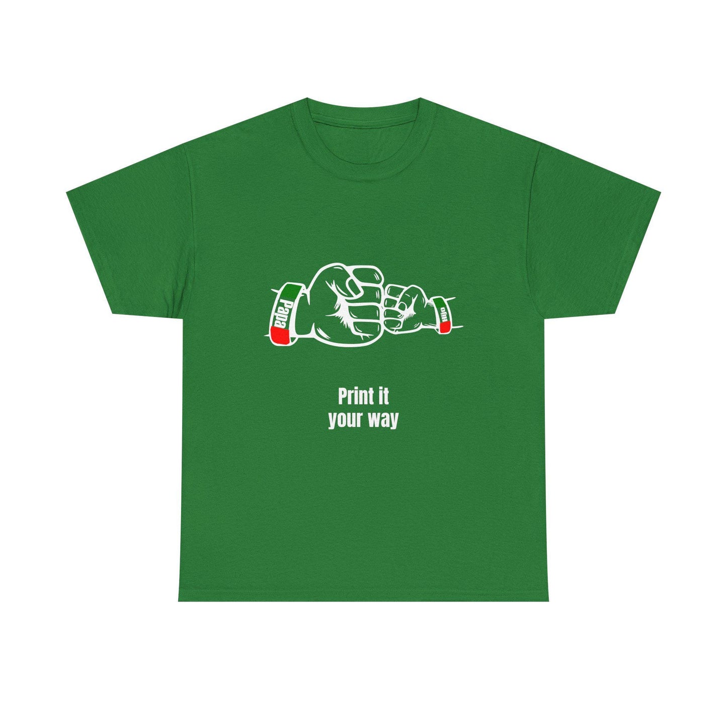Papa & Hijo tri-color Mexico Unisex Heavy Cotton Tee