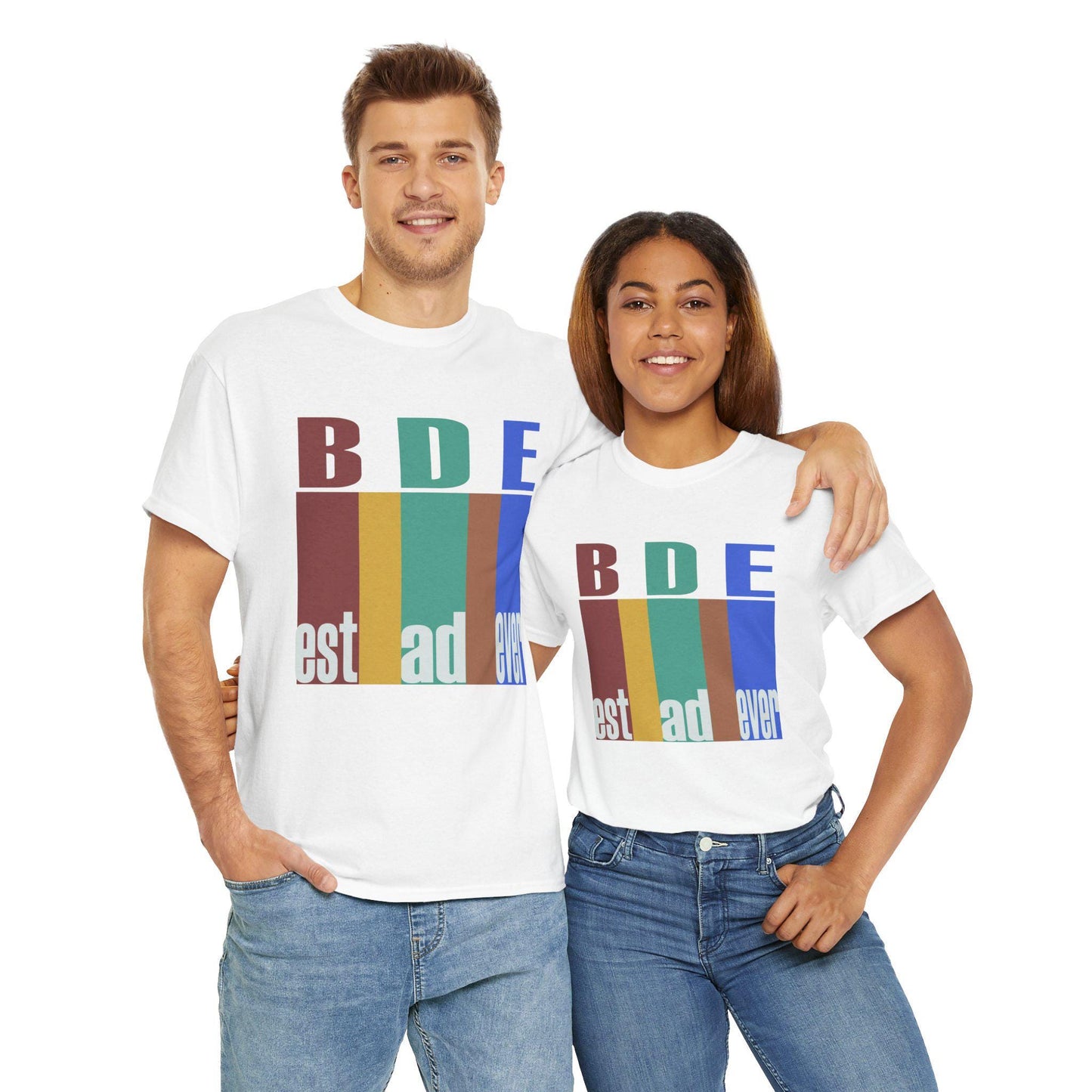 Best Dad Ever, Unisex Heavy Cotton Tee