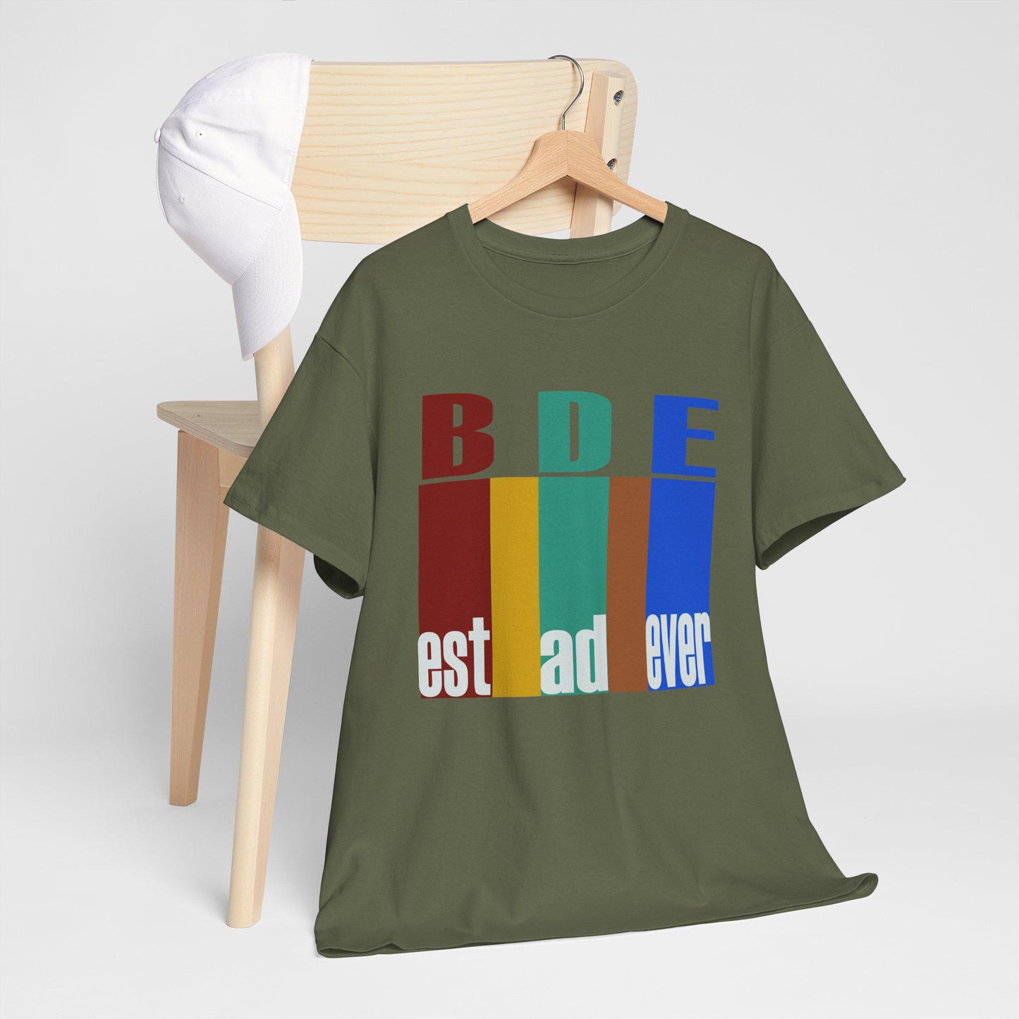 Best Dad Ever, Unisex Heavy Cotton Tee