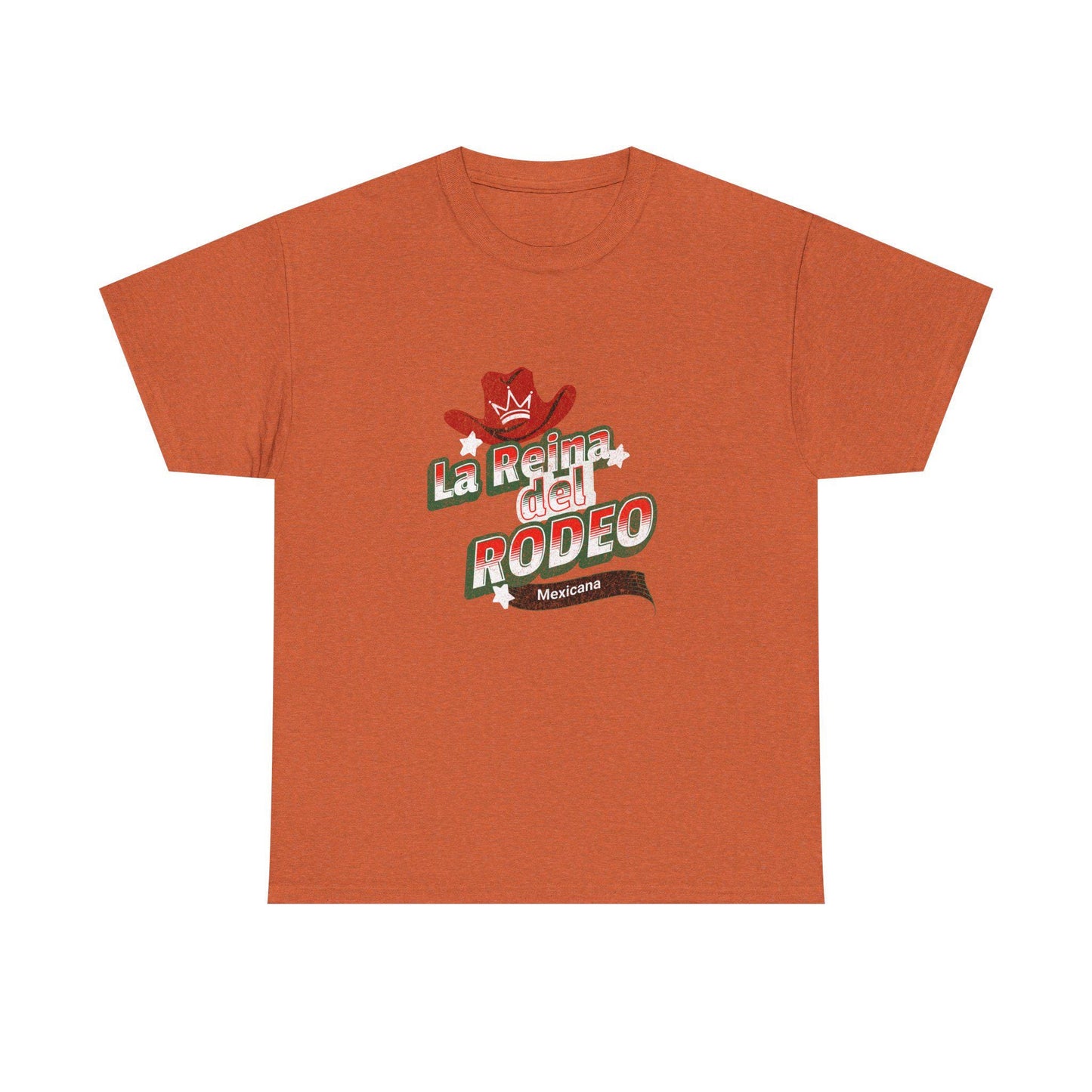 La Reina del Rodeo Unisex Heavy Cotton Tee, Western Style Shirt, Rodeo Apparel, Festival Fashion, Cowgirl Gift, Country Music T-shirt
