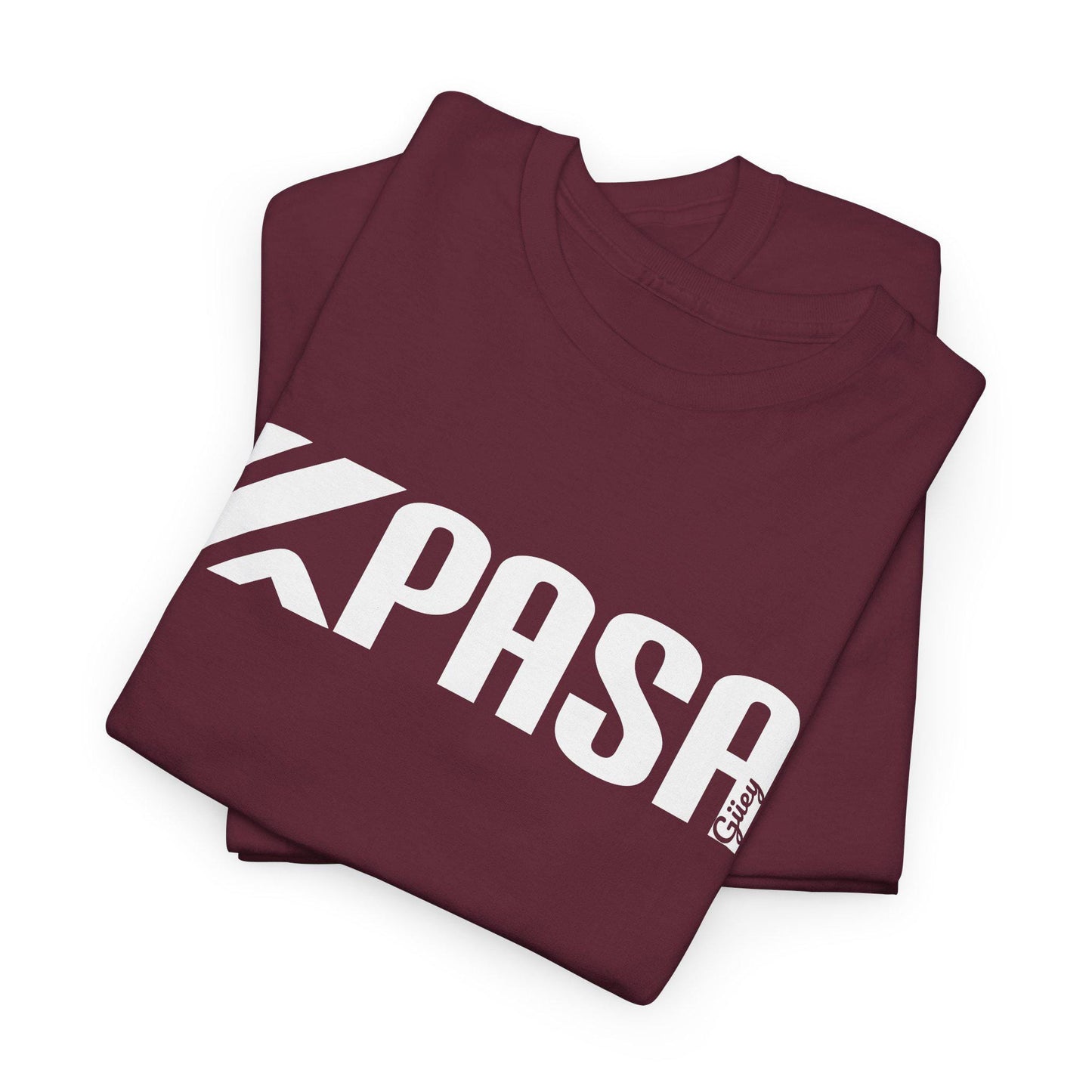KPASA GUEY white design Unisex Heavy Cotton Tee, Moda con Sabor a Rancho, Front Only