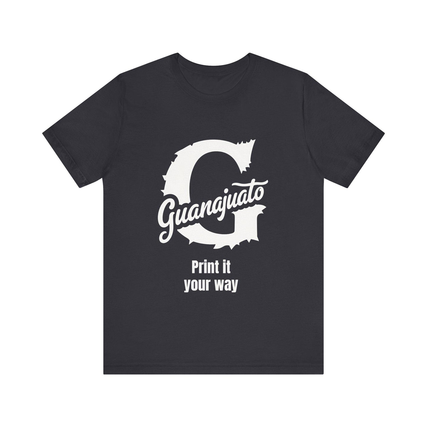 Guanjuato Graphic Tee, Unisex Jersey T-Shirt for Travelers, Summer Fashion Shirt, Birthday Gift, Casual Wear