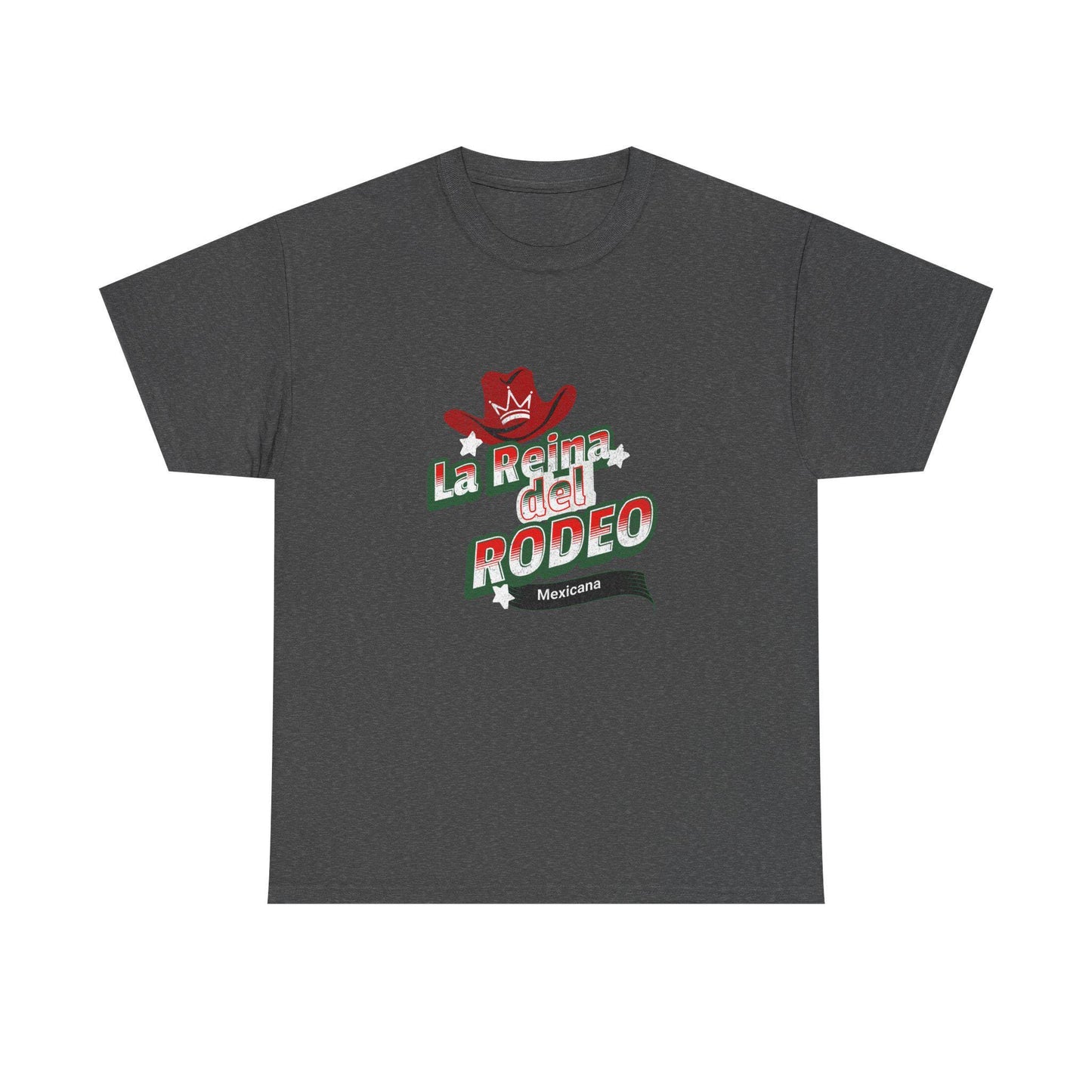La Reina del Rodeo Unisex Heavy Cotton Tee, Western Style Shirt, Rodeo Apparel, Festival Fashion, Cowgirl Gift, Country Music T-shirt