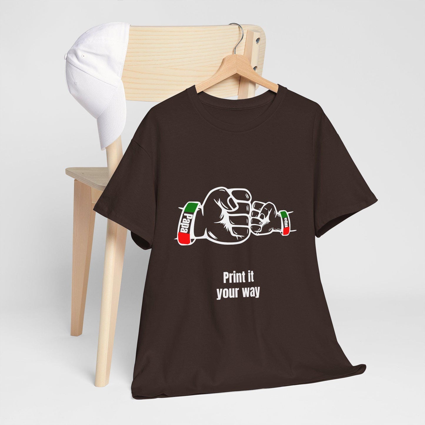 Papa & Hijo tri-color Mexico Unisex Heavy Cotton Tee