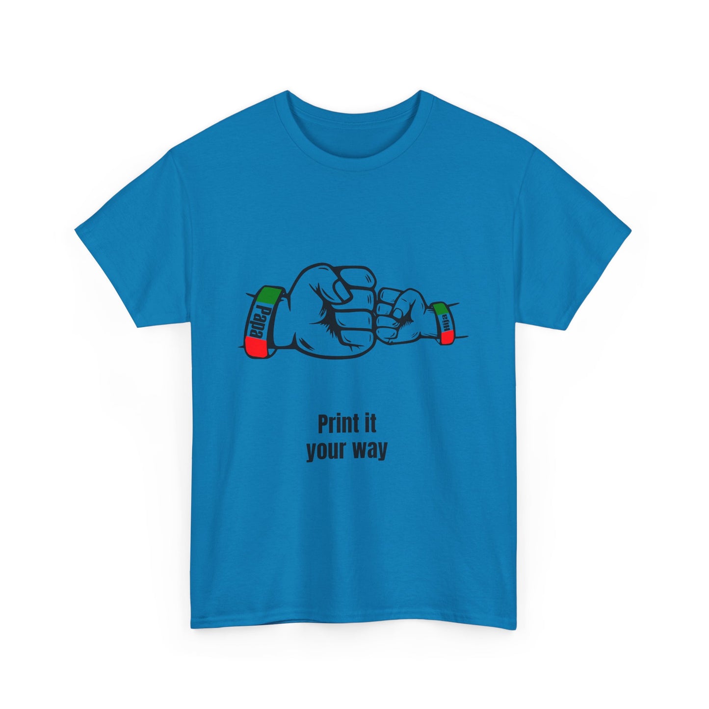 Papa & Hija tri-color Mexico Unisex Heavy Cotton Tee