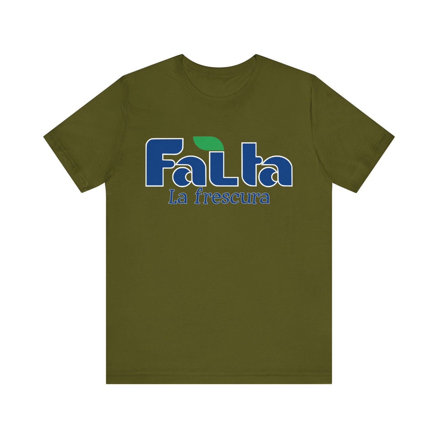 Eco-Friendly Unisex Tee - 'Falta La Frescura' Graphic, Casual Wear, Gift for Nature Lovers, Summer Fashion, funny