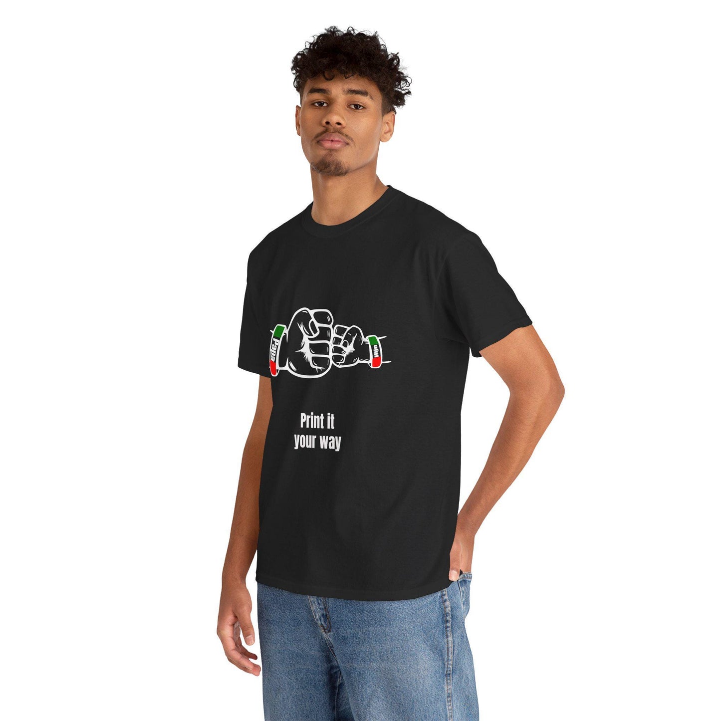 Papa & Hijo tri-color Mexico Unisex Heavy Cotton Tee