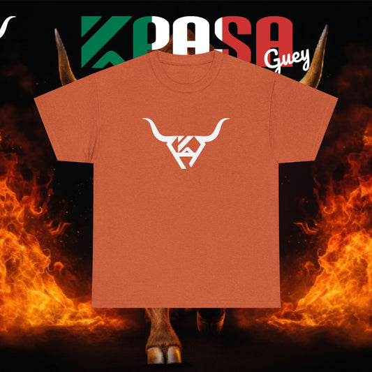 Soy de Rancho KPASA GUEY Heavy Cotton Tee, Moda con Sabor a Rancho, Front & Back