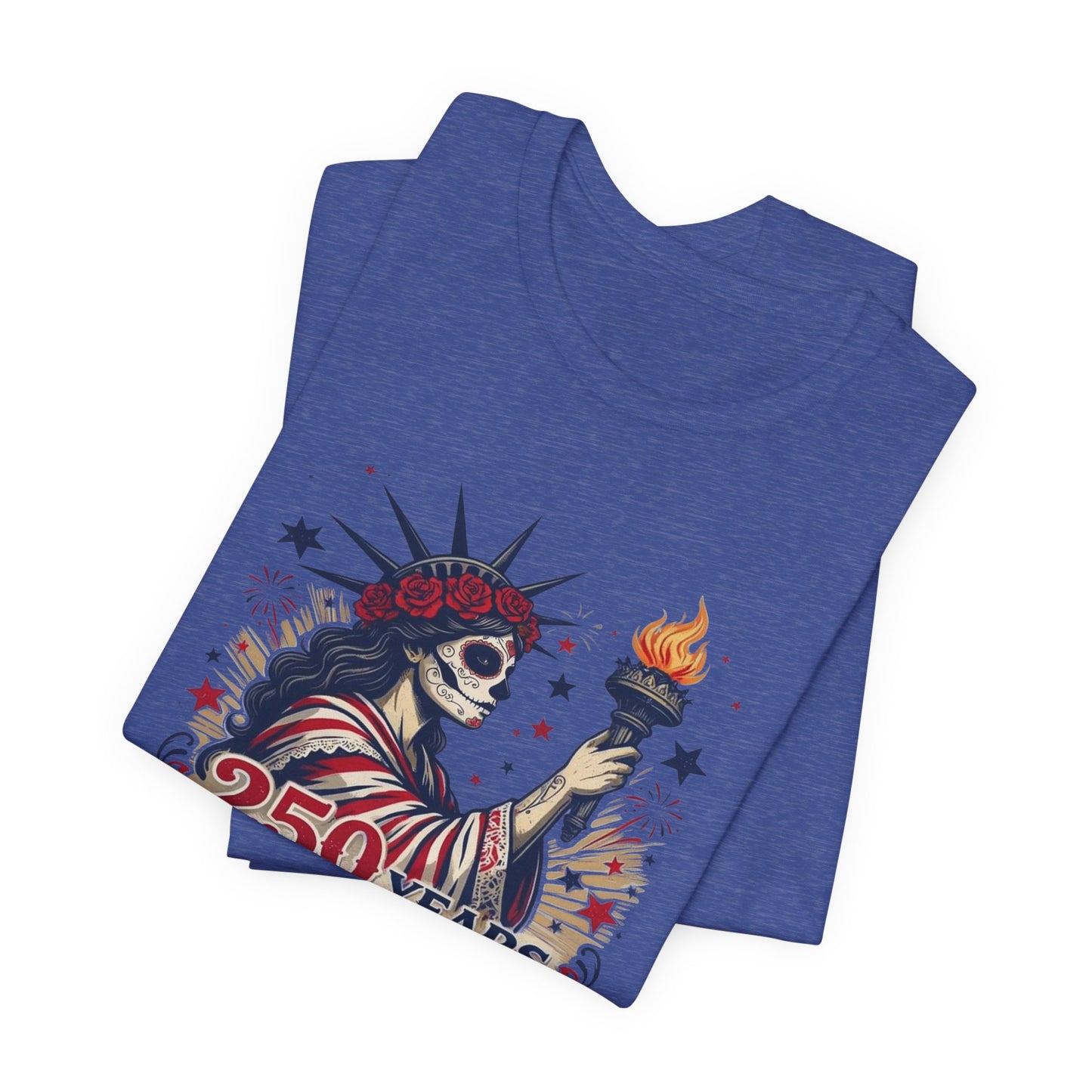T-Shirt — "250 Years of Being Made Great: Immigrants" Patriotic Statue of Liberty Design