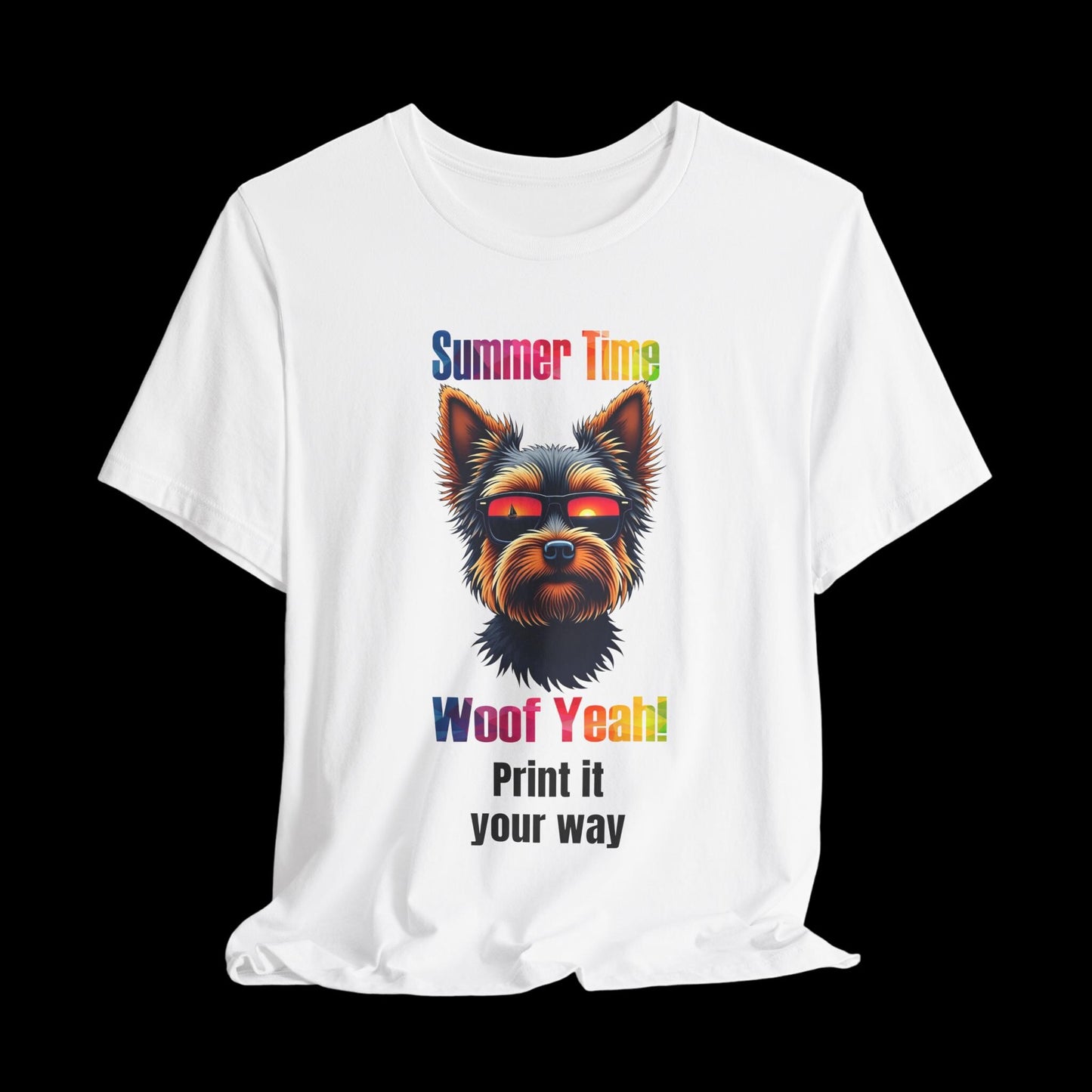Yorkshire Summer Time Woof Yeah! Unisex Tee