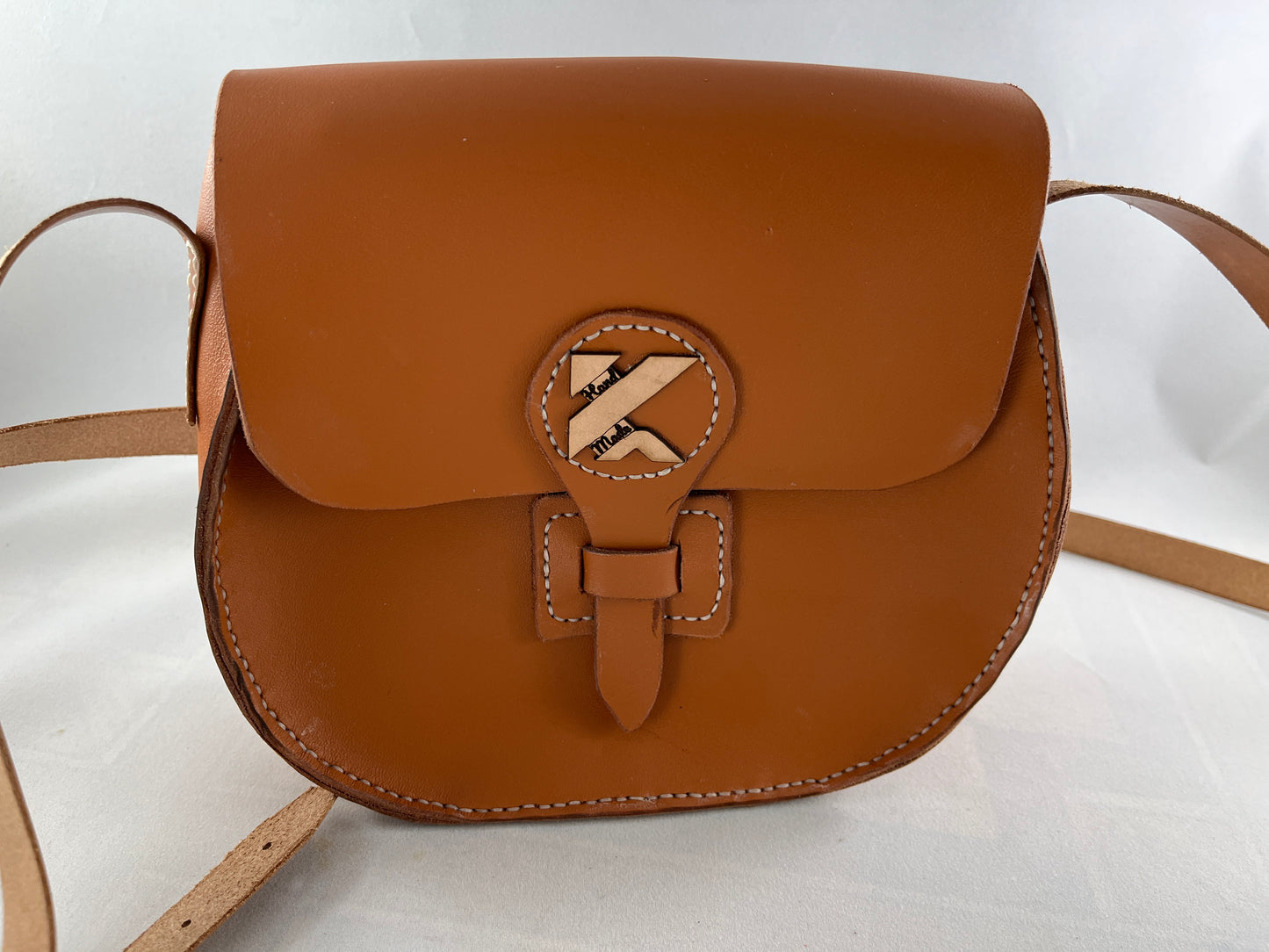 Handmade Leather Women’s Crossbody Purse – 100% Real Leather